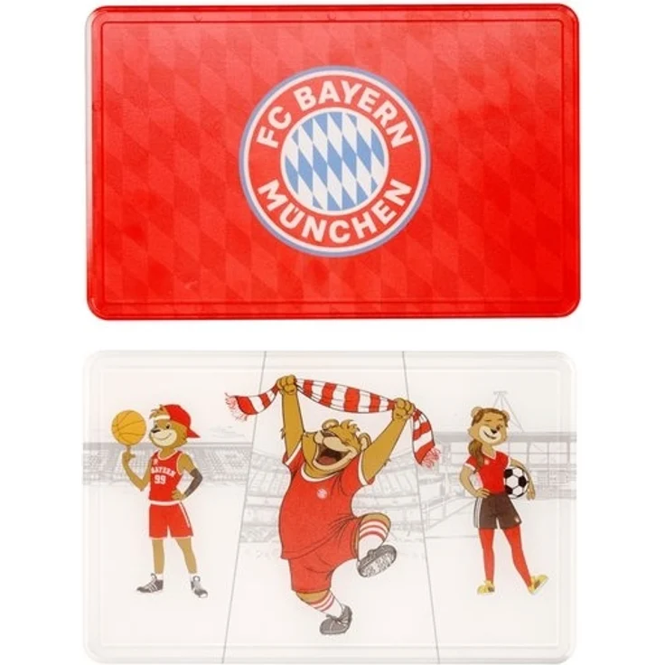 FC Bayern München Frühstücksbrett FC Bayern München I Brotzeitbrettchen I Frühstücksbrettchen I Berni, Kunststoff – Bild 3
