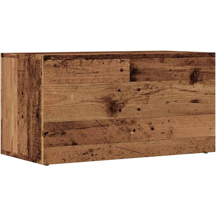 vidaXL Aufbewahrungstruhe Altholz-Optik 69,5x34x36 cm Holzwerkstoff 855786 – Bild 5