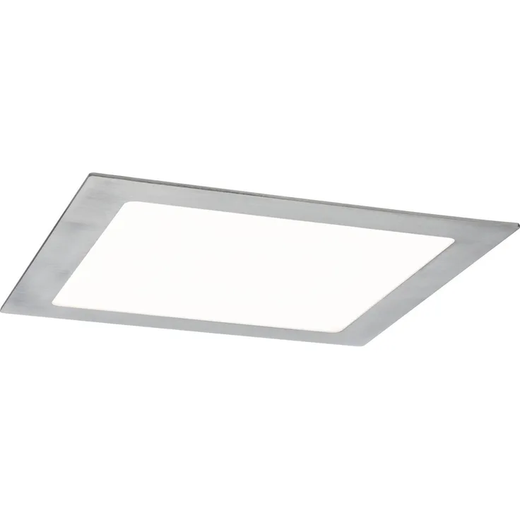 Paulmann Premium Einbauleuchten Set Panel eckig LED 1x14W 2700K 16VA 230V/350mA 220mm Eisen geb7366