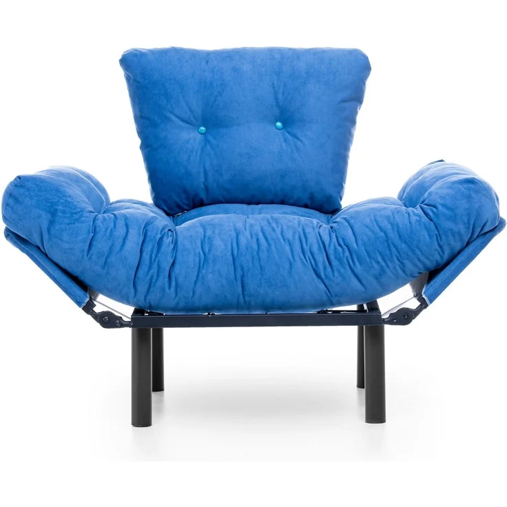 Hanah Home 'Nitta Single - Blue' Ohrensessel, Blau, 95 x 85 x 70 cm – Bild 8