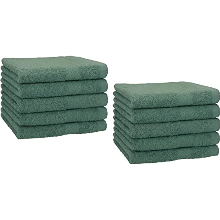 Betz Gästehandtücher 10 tlg. Gästehandtücher-Set PREMIUM 100 % Baumwolle 30x50cm, 100% Baumwolle (10-St) – Bild 2
