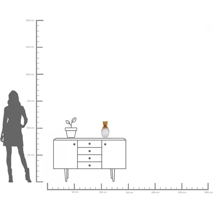 Kare Design Aufbewahrungsbox Deko Dose Pineapple Visible – Bild 3