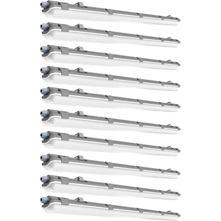 10er Set LED Wannenleuchte, tageslichtweiß, L 66,6 cm VT-6029 – Bild 2
