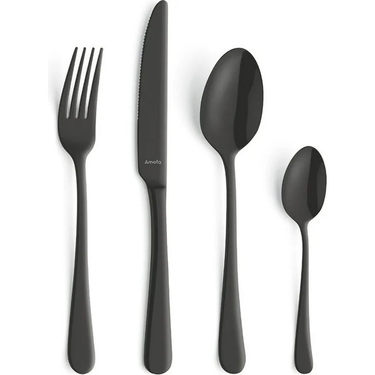Amefa AUSTIN Besteckset 16-teilig PVD schwarz mattiert
