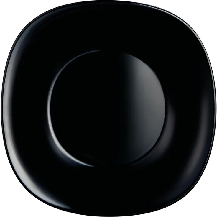 Dajar Suppenteller 21 cm Carine Luminarc, Glas, Schwarz, cm, 21 x 21 x 3,5 cm, 1 Einheiten