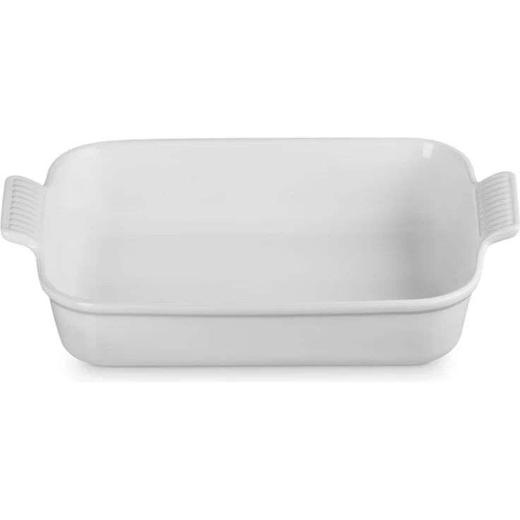 LeCreuset Auflaufform rechteckig 32cm Tradition | Auswahl Weiß : Weiß – Bild 2