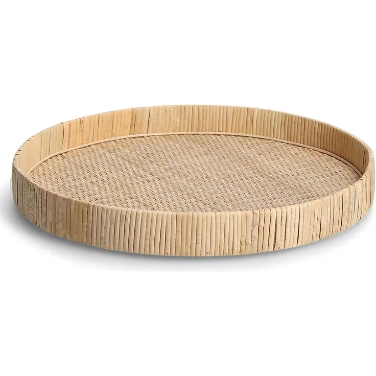 Deko-Tablett RATTAN, Ø 40 cm, ZELLER
