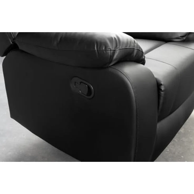 riess-ambiente TV-Sessel HOLLYWOOD schwarz – Kinosessel, verstellbare Rückenlehne, Kunstleder (Einzelartikel, 1-St), bequemer Relaxsessel mit Lehnenverstellung – ideal fürs Wohnzimmer – Bild 6