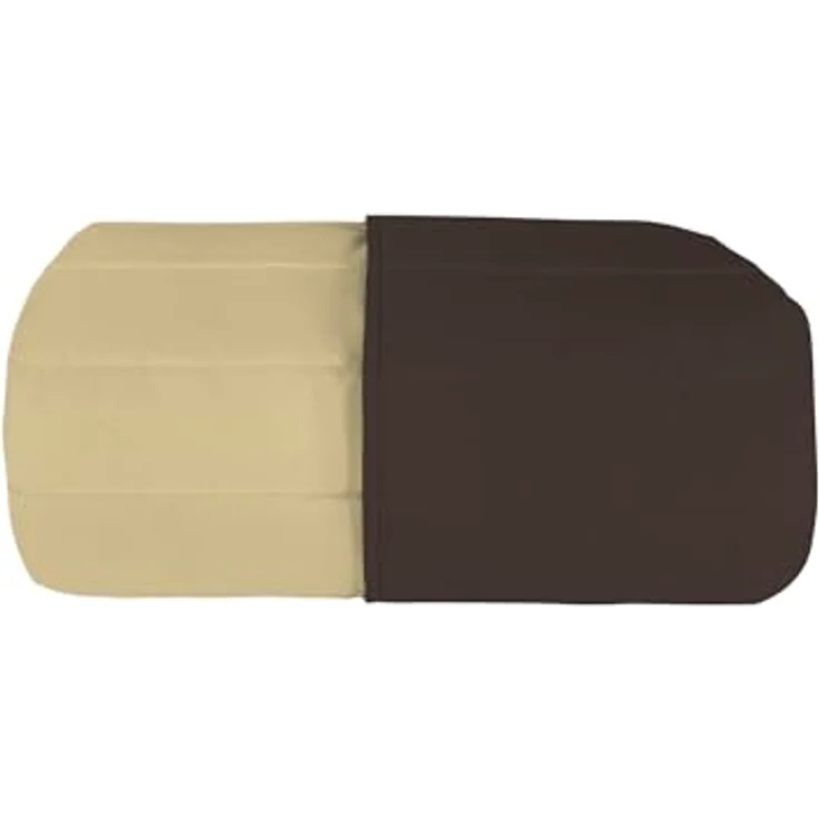 Italian Bed Linen Elegant Sommer Steppdecke braun/creme, 100% Mikrofaser, 260x270 cm – Bild 10