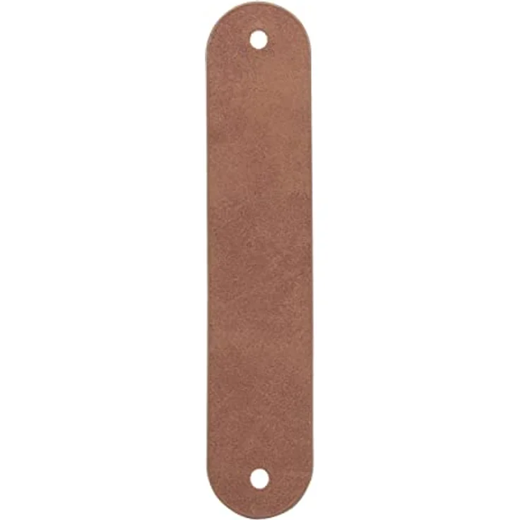 Natural Goods Berlin Garderobenhaken Schlaufe (6 St), Veganes PU Kunstleder Handtuch- Manetlhalter Kleideraufhänger S-Haken – Bild 8