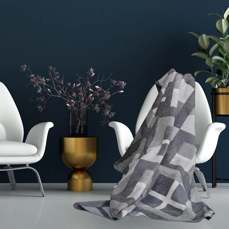 Plaid Kuscheldecke flauschig Tagesdecke 150x200 cm, SEI Design, Deko Wohnzimmer Überwurf für Couch – Bild 8