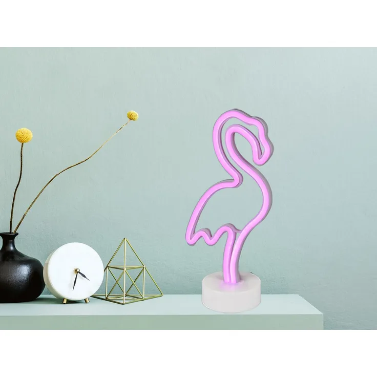 R55240101 Tischleuchte FLAMINGO weiß 1W LED, Höhe ca. 29 cm
