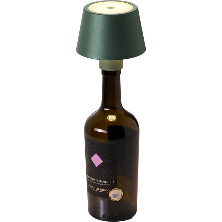 Northpoint LED Außen-Tischleuchte Flaschenlampe mit Touchsensor & Akku Dimmbar