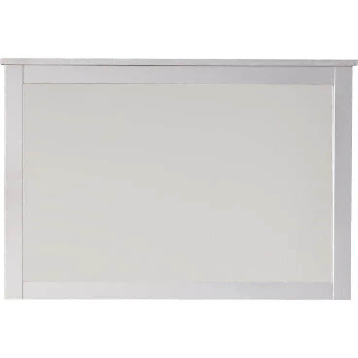 trendteam smart living Garderobe Wandspiegel 'Ole', weiß, 91 x 62 x 3 cm