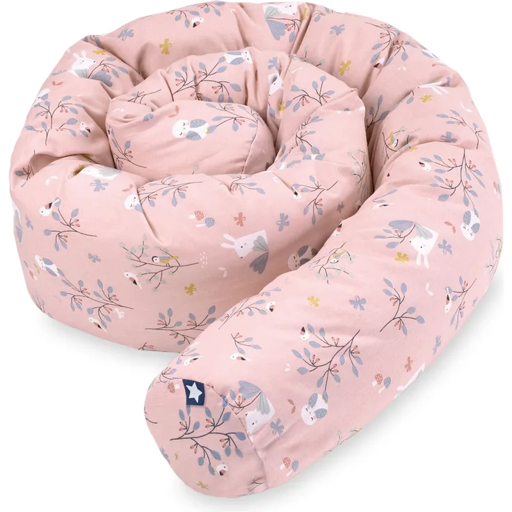 Julius Zöllner Bettschlange aus Baumwolle, Standard 100 by Oeko-Tex, Made in Germany, Gr. 180 cm, Rosalie