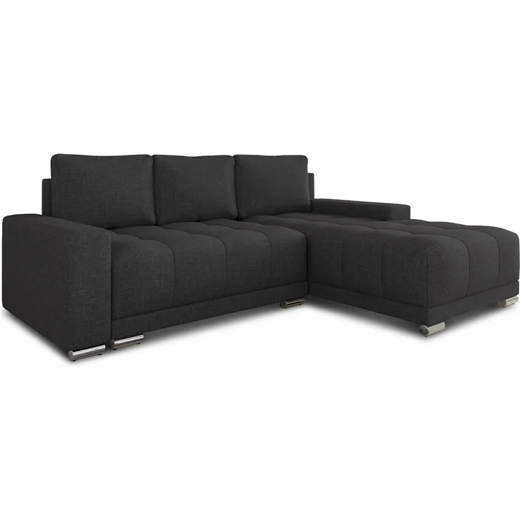 Ecksofa Pavo mit Schlaffunktion und Bettkasten - L-Form Couch mit Bonell-Federkern, Polsterecke, Couchgarnitur, Eckcouch, Sofa, Sofagarnitur (Sawana 14)