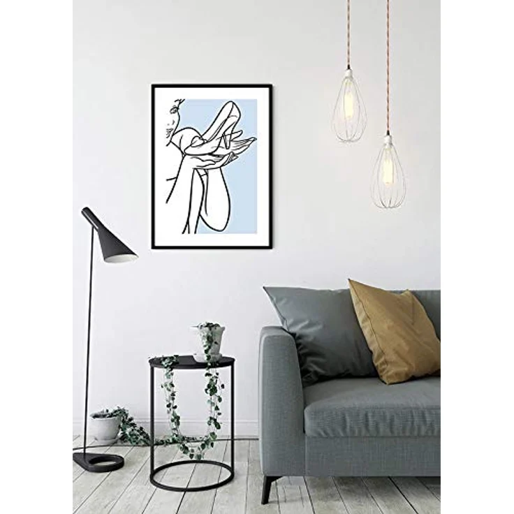 Komar Disney Wandbild Cinderella Glass Shoe, Kunstdruck 40x50cm (ohne Rahmen), Hochwertiger Fotodruck auf seidenmattem, lichtbeständigen Papier – Bild 5