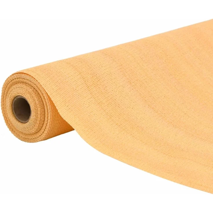 vidaXL Zaunblende Sandfarbe 1,2x10 m HDPE 195 g/m² 4003854 – Bild 4