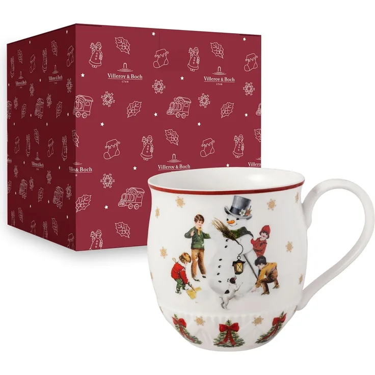 Villeroy & Boch Henkelbecher Toys Fantasy Schneemann bauen