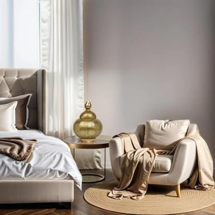 Marrakesch Orient & Mediterran Interior Nachttischlampe Orientalische Deko Tischlampe Nachttischlampe Lampe Jamala Gold, Leuchtmittel nicht im Lieferumfang enthalten, Handarbeit – Bild 2