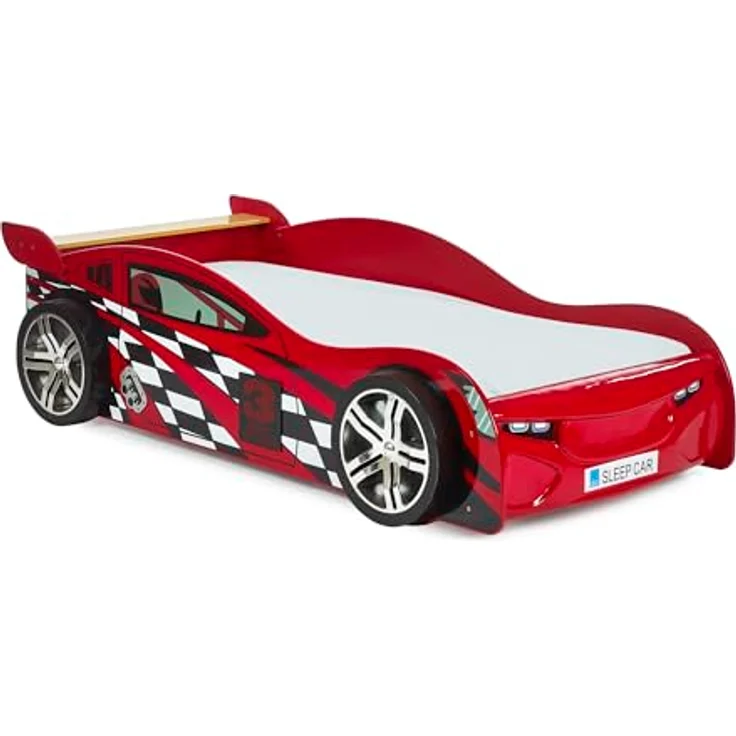 Julian Bowen Scorpion Racer Bett, Rot, Einzelbett – Bild 5