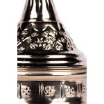 Marrakesch Orient & Mediterran Interior Zuckerdose Dose Kinza Silber 20cm, Marokkanische Messingdose mit Deckel, Messing, Metall, (1-tlg), Handarbeit