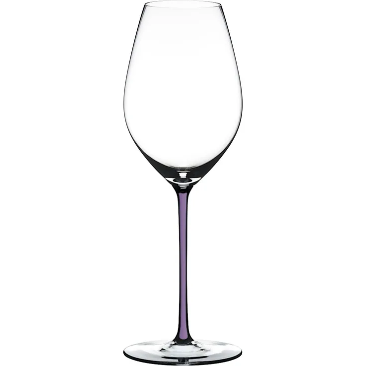 RIEDEL 4900/28V FATTO A MANO Champagner/Weinglas - Stiel VIOLETT