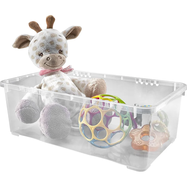 Alpfa 6er-Set Schuhboxen Kunststoffbox Klarsichtbox mit Belüftung – Bild 6