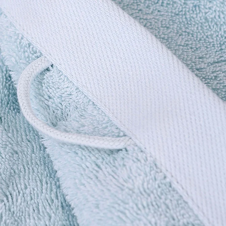 TOM TAILOR Handtuch, 4er Pack - Color Bath Towel, Frottier, Baumwolle Hellblau 50x100cm – Bild 3