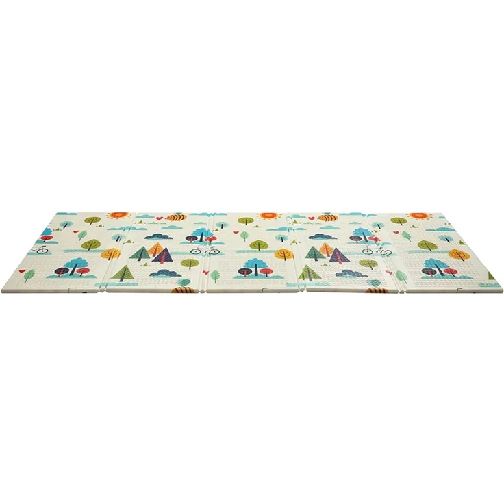Baby Vivo 'Bären' Spielmatte, doppelseitig, Polyethylenschaum bunt, 200 x 180 cm – Bild 8