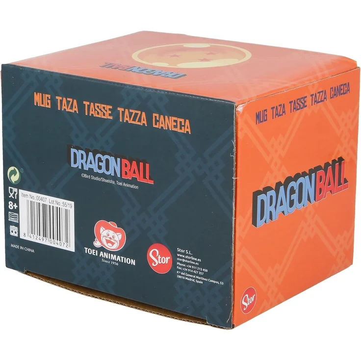 Dragon Ball Kaffeetasse 400 ml mit Geschenkverpackung 14 oz – Bild 5