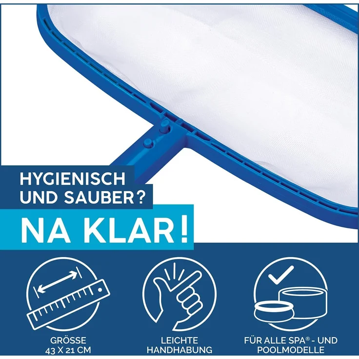 Bestway Poolkescher AquaNet für Bestway Teleskopstange, 43 x 21 cm – Bild 3