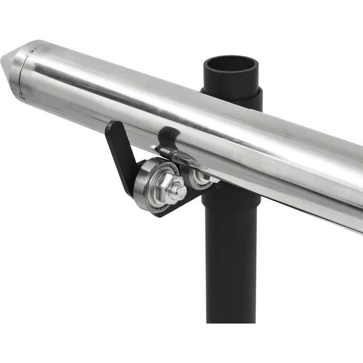 vidaXL Automatischer Grillspieß mit Motor Edelstahl 207×45×81 cm 44644 – Bild 4