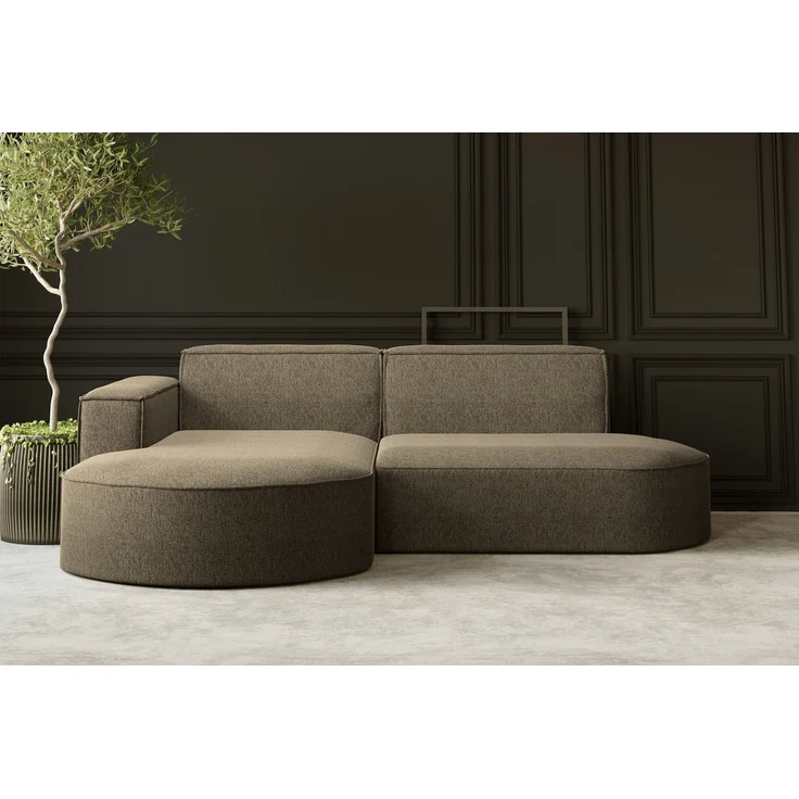 Kaiser Möbel Ecksofa Designer MODENA STUDIO L stoff Poso und Neve – Bild 5