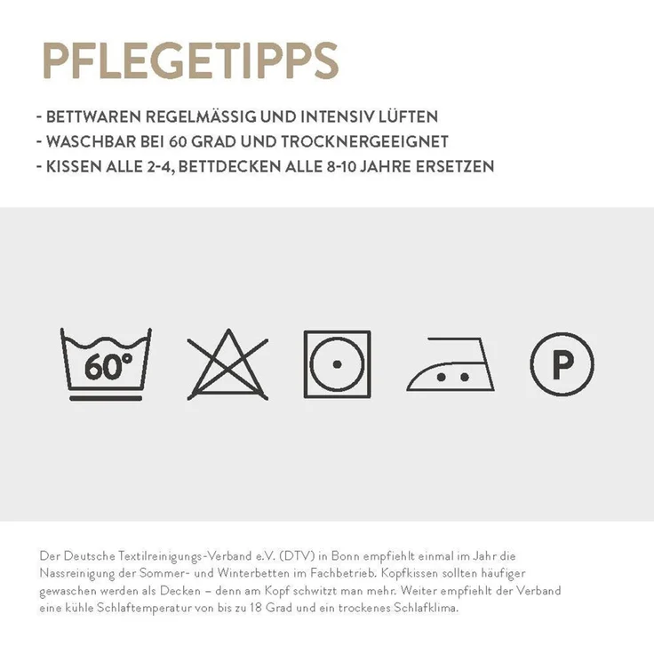Estella Interlock Jersey Bettwäsche Rabea 6301-550 Tropenblatt 135x200 – Bild 5