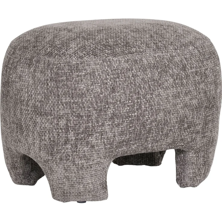House Nordic Pouf, grau, 53x41 cm, HN1280 – Bild 1