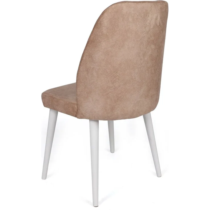Skye Decor 'Dallas-583 V2' Stuhlset (2-teilig), Nerz / Weiß, 50 x 90 x 49 cm – Bild 3