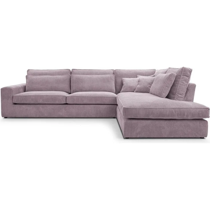 Beautysofa Ecksofa PARMA Die Lieferung beinhaltet die Lieferung in die Wohnung, im modernes Design, klassische Polsterecke inklusive Wellenfedern