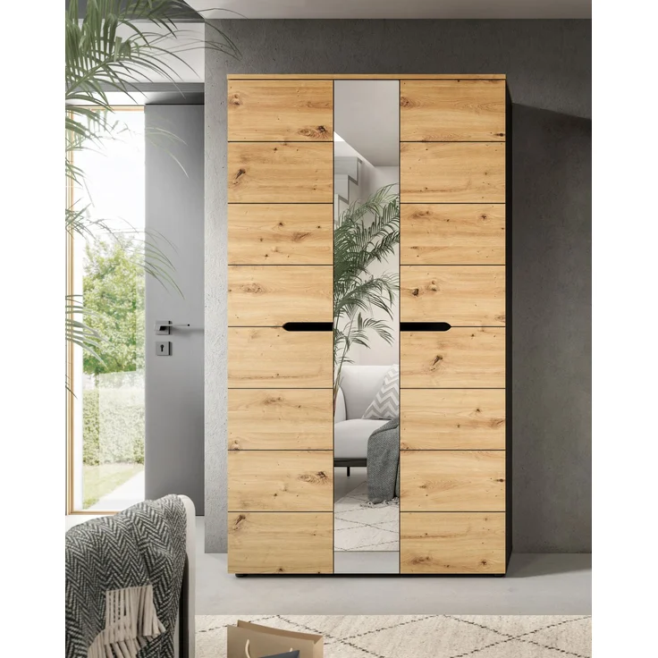 Canu Garderobenschrank in Artisan Nachbildung – Bild 6