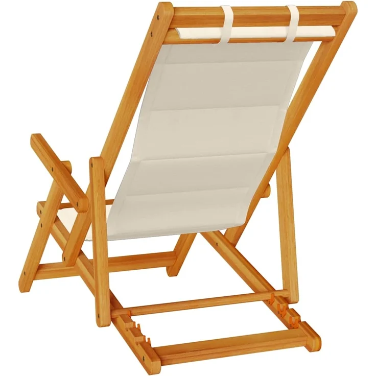 vidaXL Liegestuhl 2 pcs Braun 61.5 x 123 x 82cm Massivholz Akazie 3325144 – Bild 5