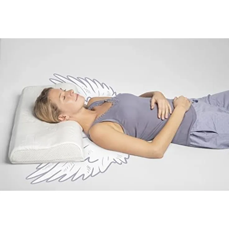Schlafstil Nackenstützkissen S800 LS, Füllung: Talalay Natur Latex Soft, Bezug: Polyester & Tencel, Aktiv stützend