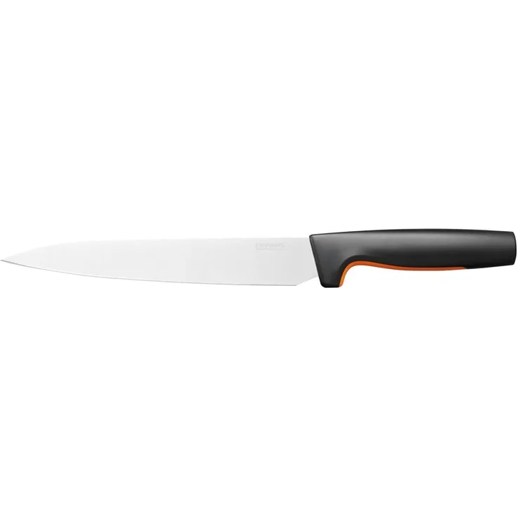 Fiskars Functional Form Tranchiermesser, Fleischmesser, Messer, Küchenmesser, Edelstahl, Klingenlänge 21 cm, 1057539