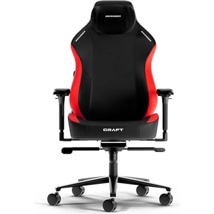 DXRacer CRAFT XL Schwarz & Rot EPU Leder das Orginal Gaming Stuhl – Bild 4