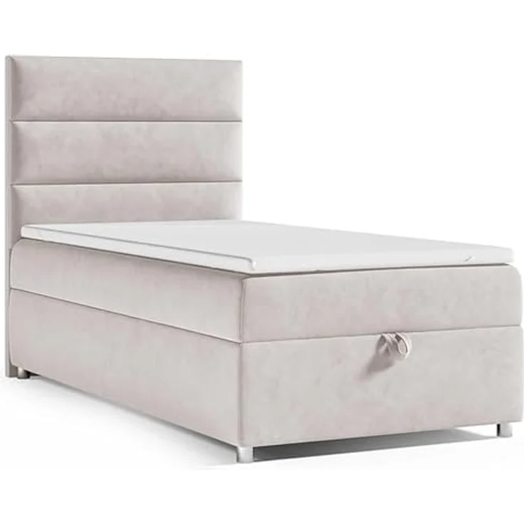 Best For Home Box Spring Bed with 7-Zone Bonell Spring Mattress, Box Spring Bed with Mattress and Storage Space – Bild 2