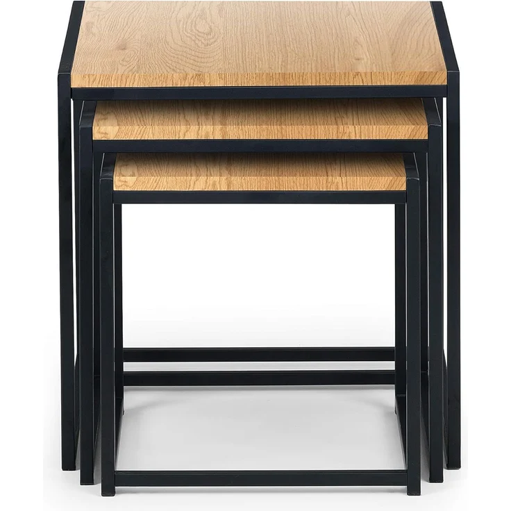 Julian Bowen Tribeca Schachteltische, Eiche