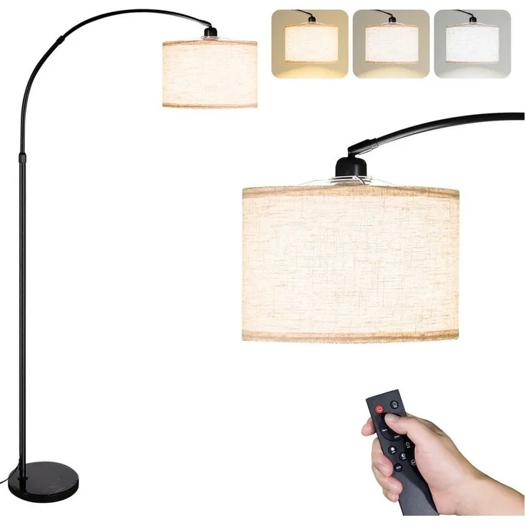CCLIFE Bogenlampen Bogenlampe Stehlampe LED E27 Bogenleuchte Wohnzimmer