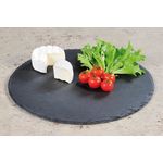 Runde Buffetplatte aus Schiefer - Ø 35,5cm