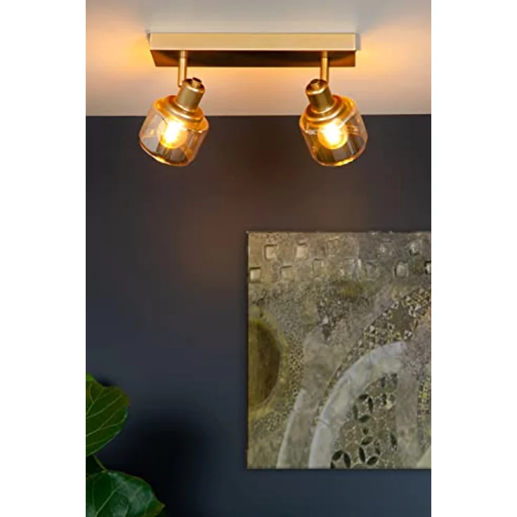 Lucide BJORN Plafondspot, Deckenstrahler in Mattes Gold/Messing, 77979/02 – Bild 4