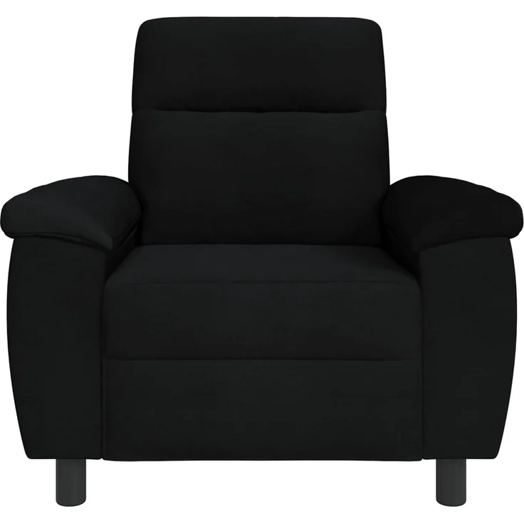 vidaXL Sofa Schwarz 95 x 90 x 95 cm Stoff 42040897 – Bild 3