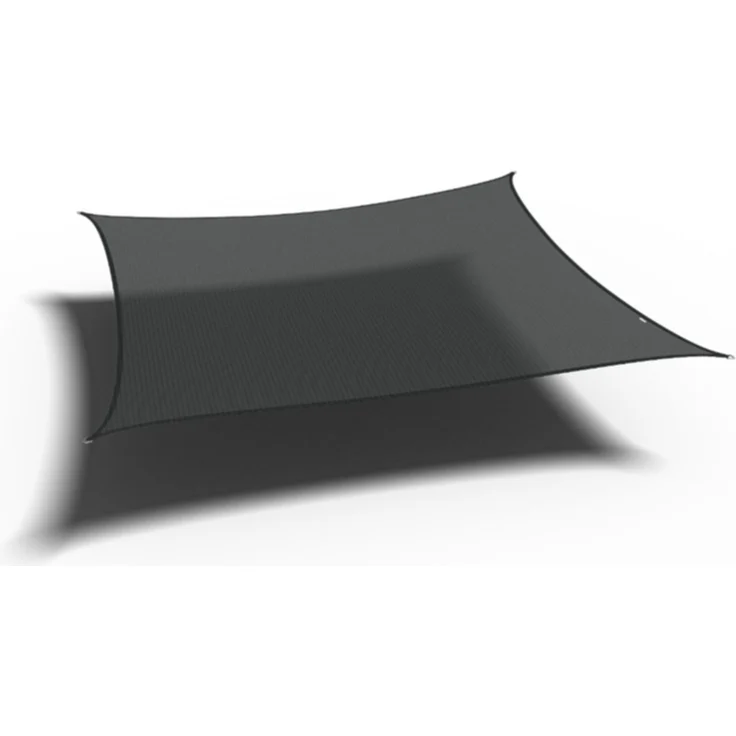 Coolfit Sonnensegel Quadrat, schwarz – Bild 1